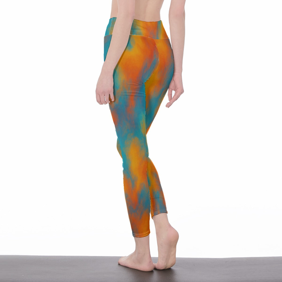 Women's High Waist Leggings | Side Stitch Closure