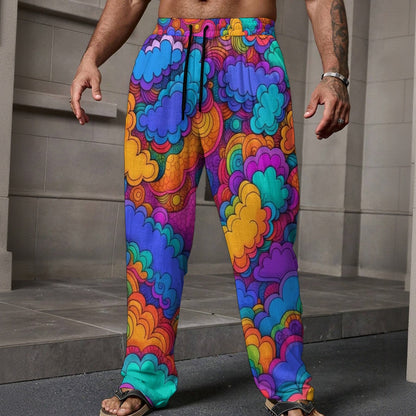 Men's Loose Casual Pants With Pocket