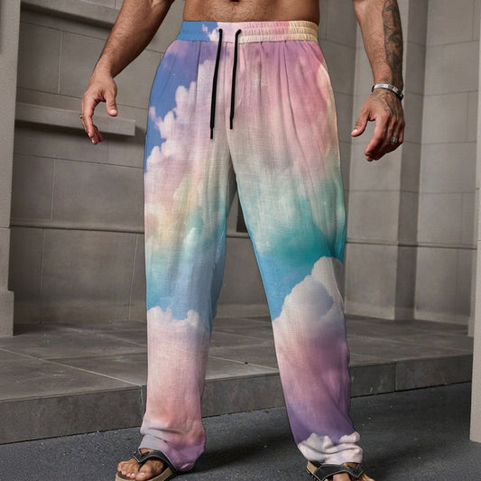 Men's Loose Casual Pants With Pocket