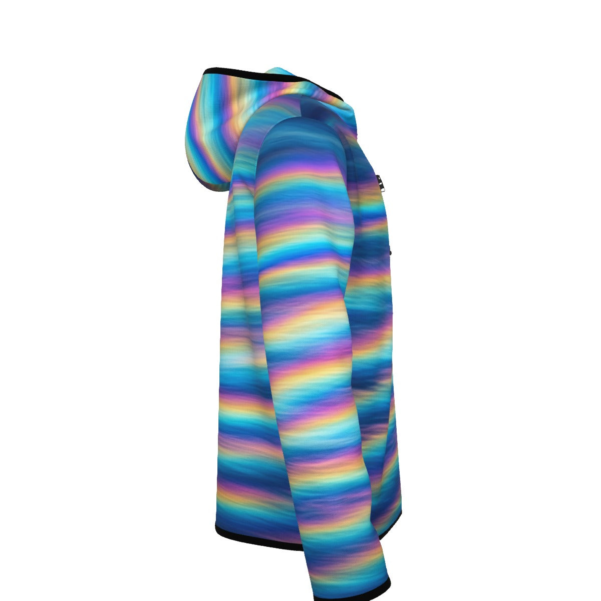 Men's Stylish Hoodie with Thumb Hole Design - view 3