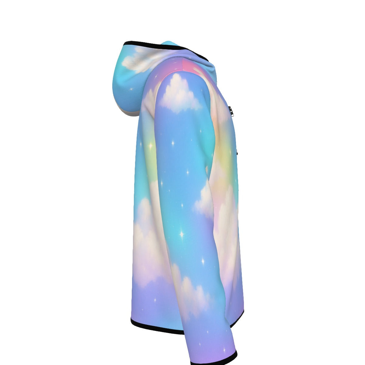 Men's Stylish Hoodie with Thumb Hole Design - view 3