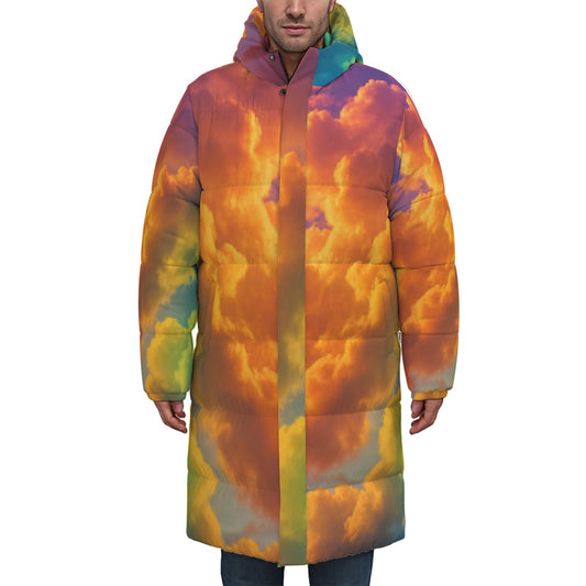 Unisex Long Down Jacket