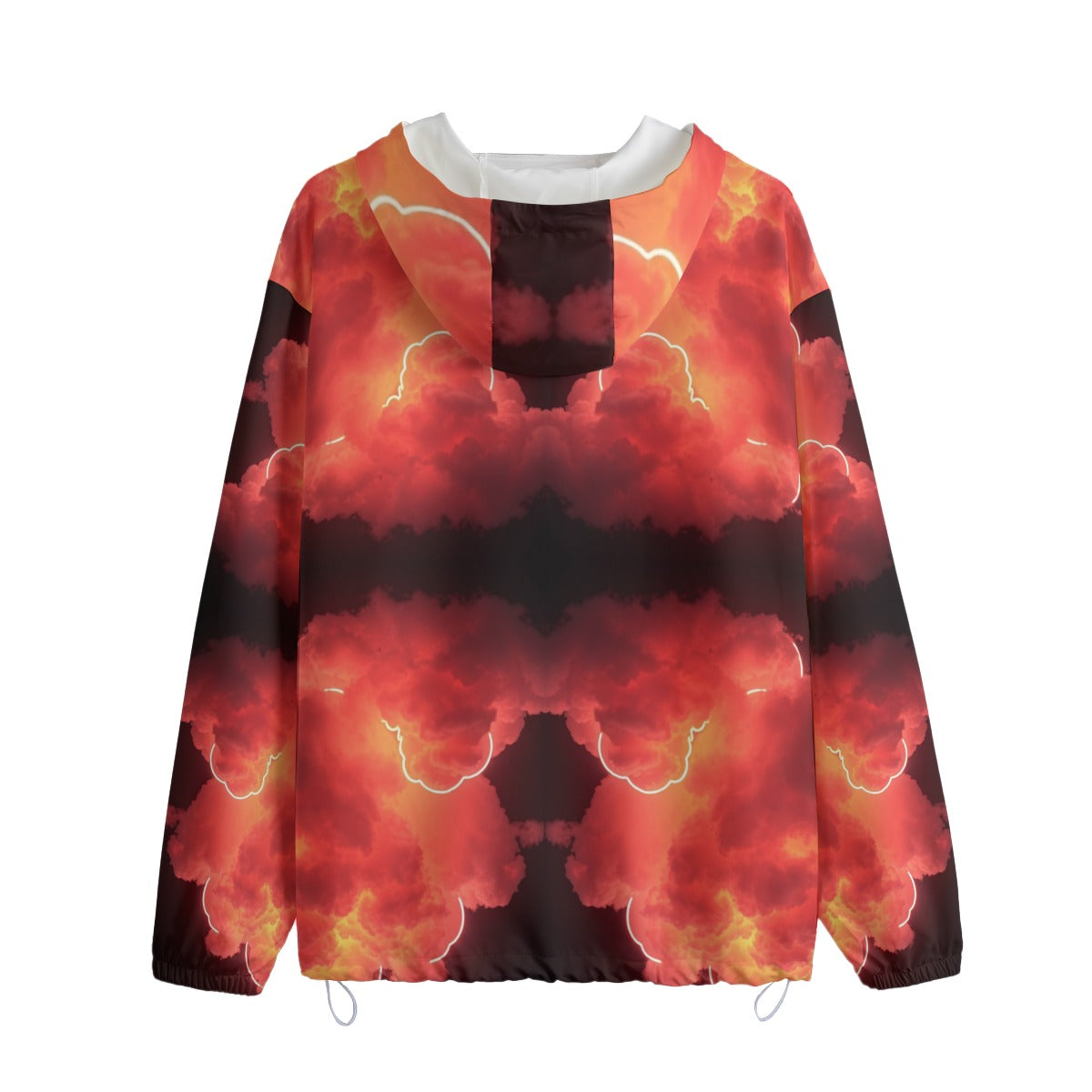 Unisex Pullover Jacket With Zipper Closure
