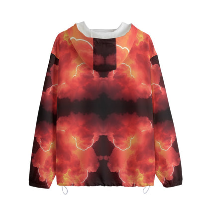 Unisex Pullover Jacket With Zipper Closure
