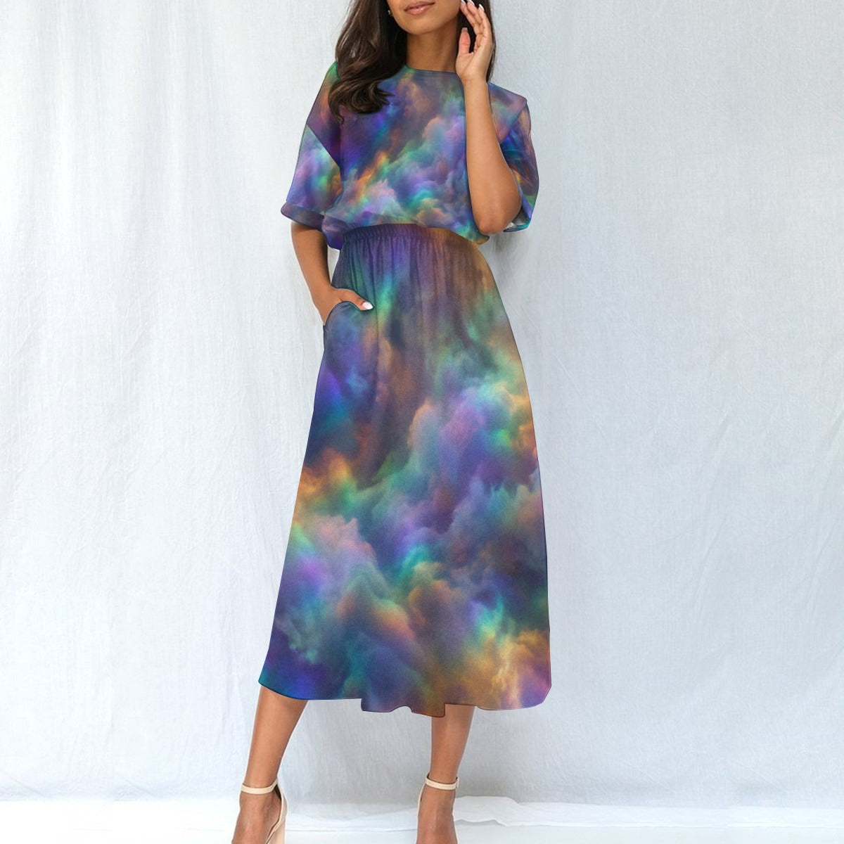 Women's Elastic Waist Dress