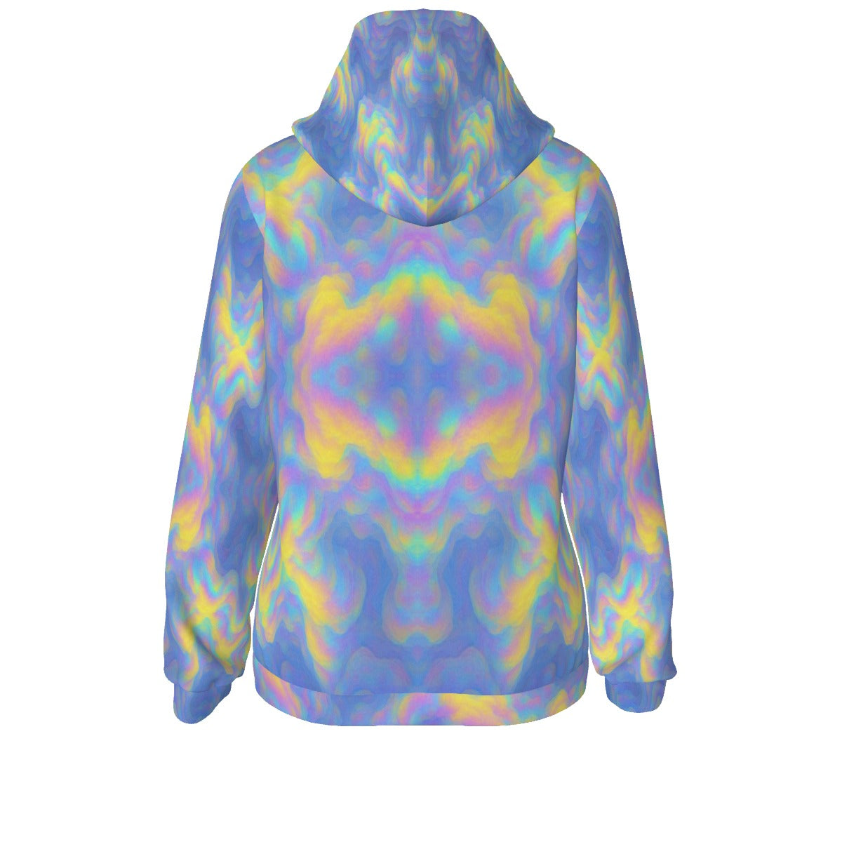 Women's Borg Fleece Hoodie With Half Zip