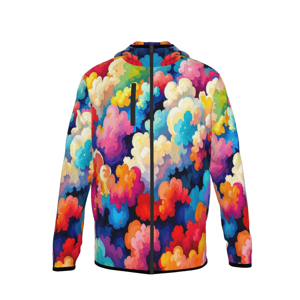 Men's Stylish Hoodie with Thumb Hole Design - view 1