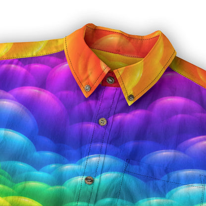 Men's Casual Lapel Long Sleeve Shirt|125GSM Cotton