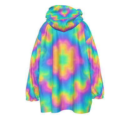 Unisex Kid's Sherpa Fleece Hoodie Blanket