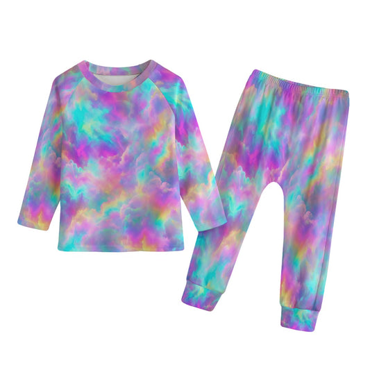 Kid's Knitted Fleece Set