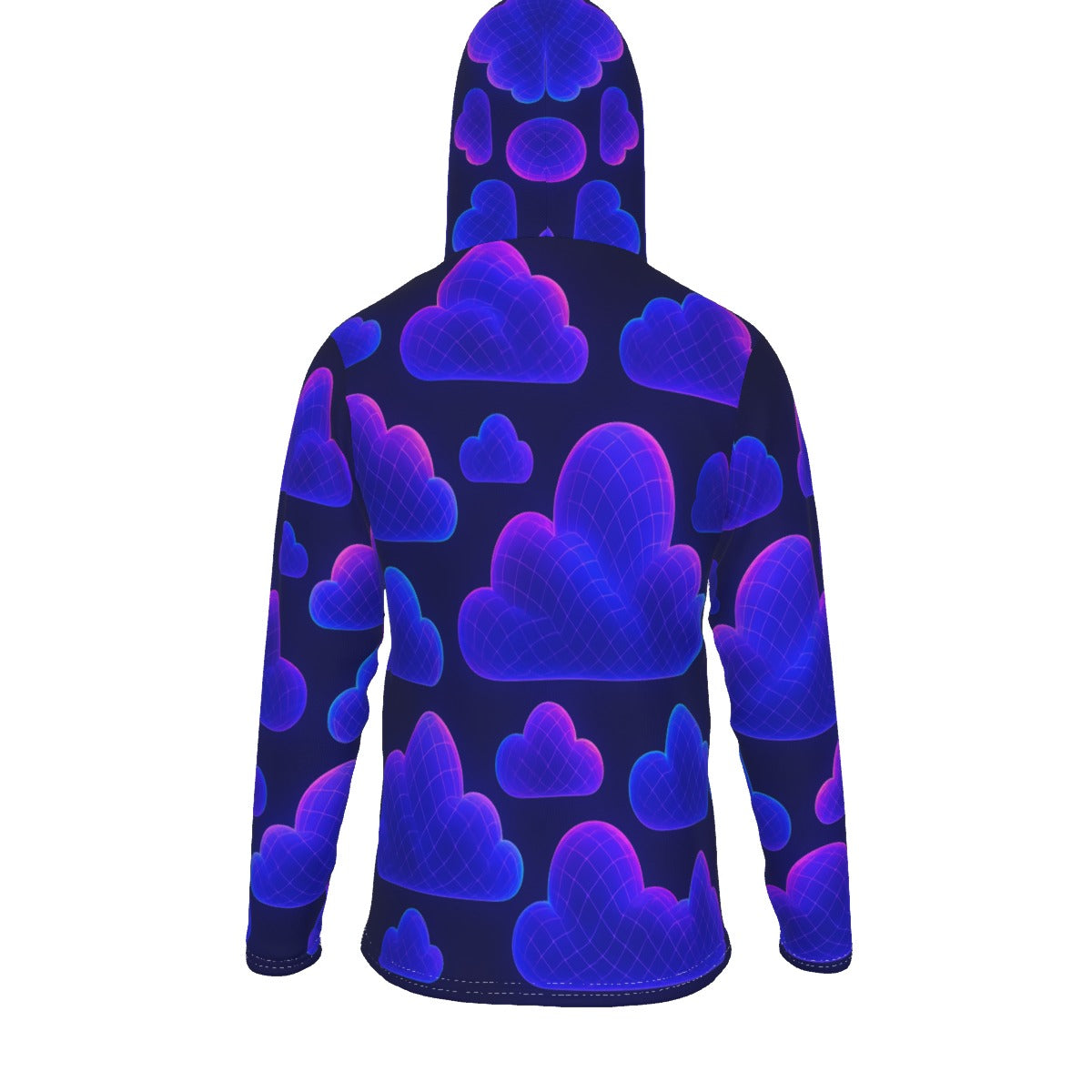 Men's Pullover Hoodie With Mask - view 2