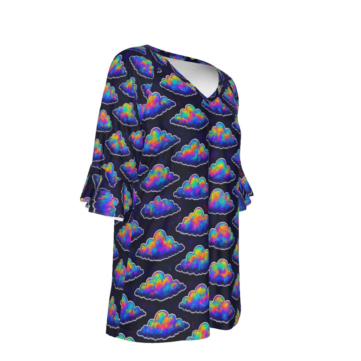 Women's T-shirt With Bell Sleeve