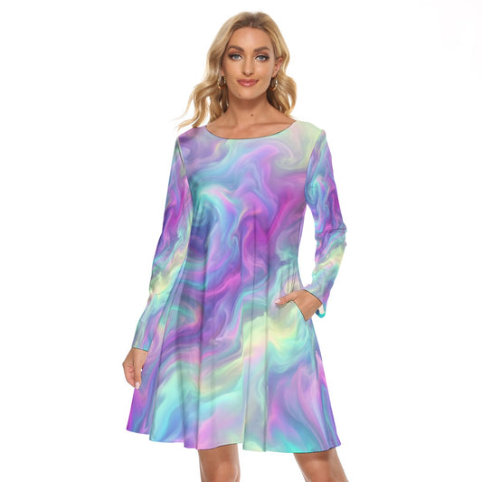 Women's Crew Neck Dress