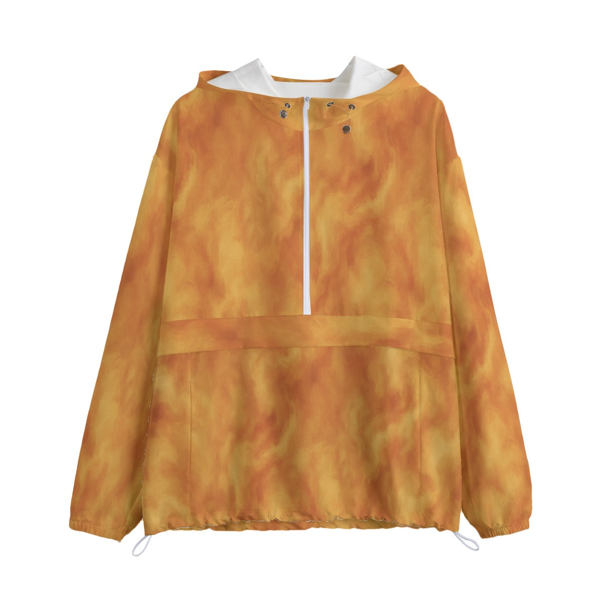 Unisex Pullover Jacket With Zipper Closure