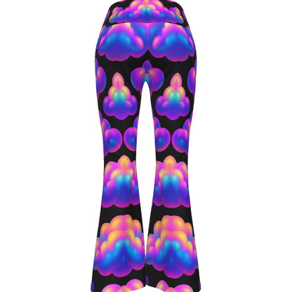 All-over print Women's Flare Yoga Pants