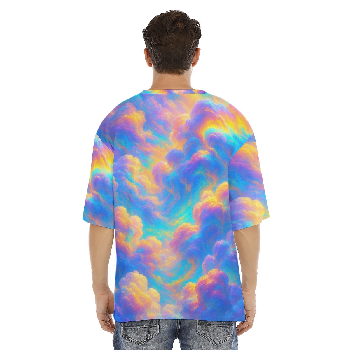 Men's Drop Shoulder T-shirt With Short Sleeve