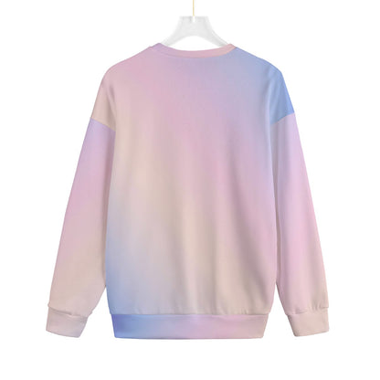Unisex Drop-shoulder Knitted Fleece Sweater - view 2