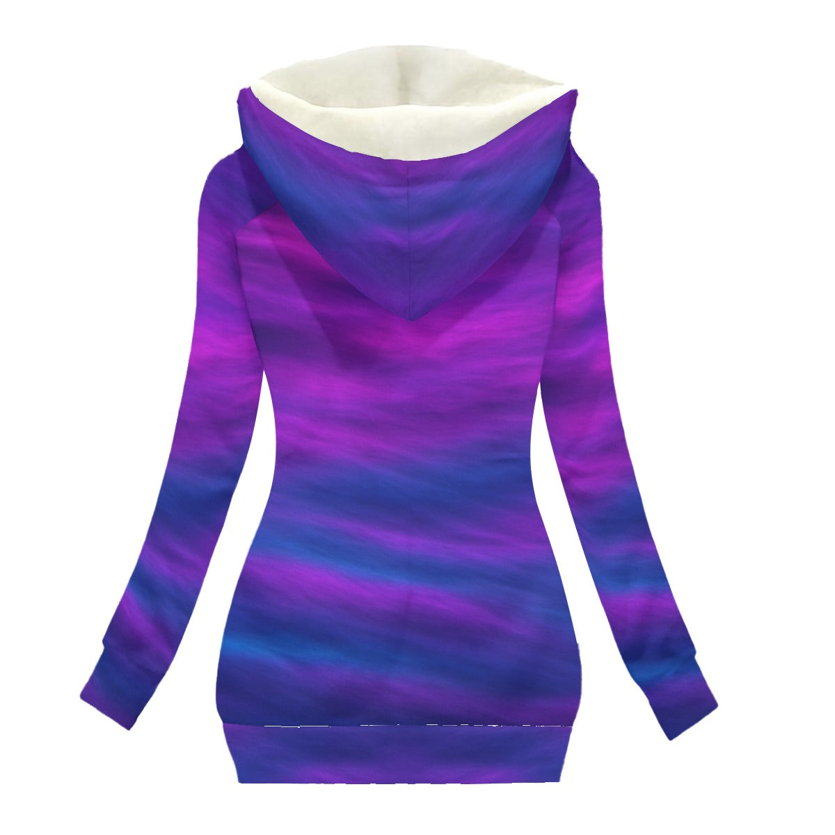 Women's Long Jacket With Fleece Lining