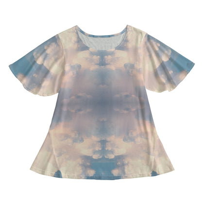 Women's Round Neck T-shirt With Short Sleeve