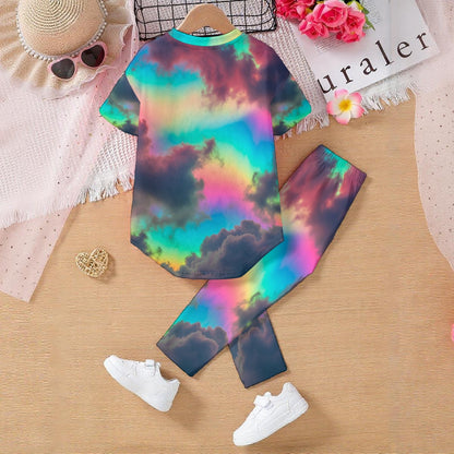 Kids' Casual Top and Pants Set