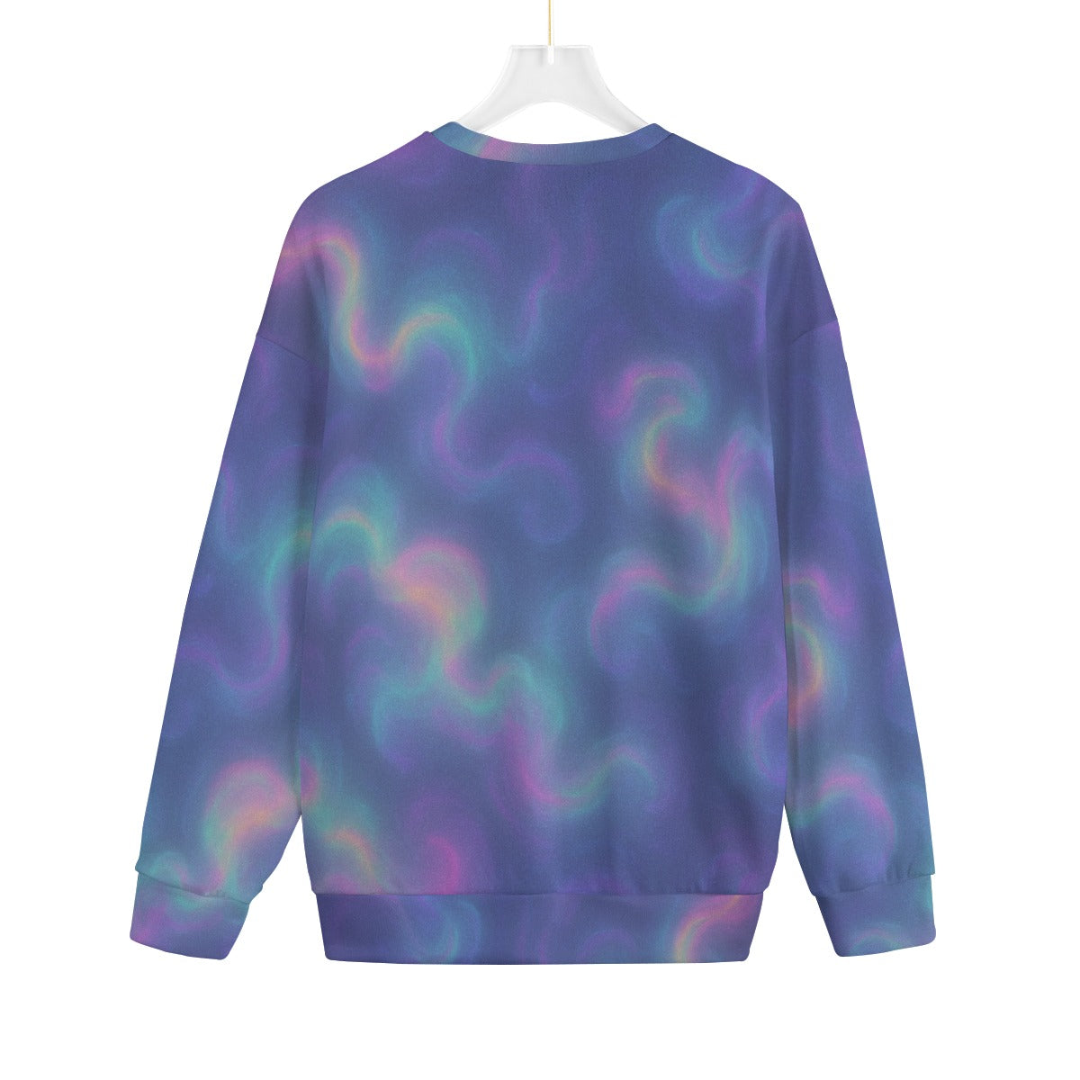 Unisex Drop-shoulder Knitted Fleece Sweater - view 2