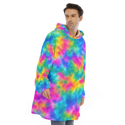 Unisex Sherpa Fleece Hoodie Blanket by O’Nimbus – view 2
