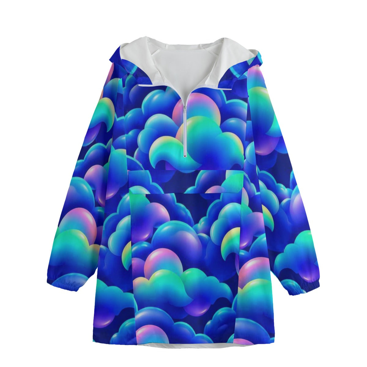 Unisex Windbreaker Long Jacket