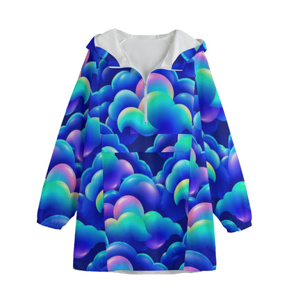Unisex Windbreaker Long Jacket
