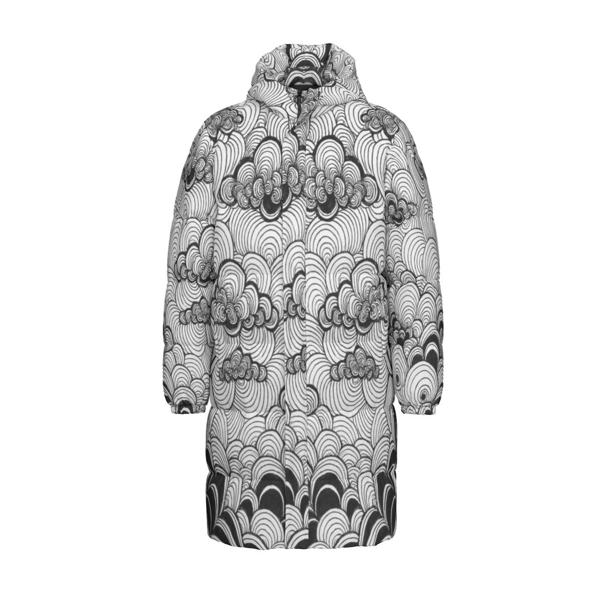 Unisex Long Down Jacket