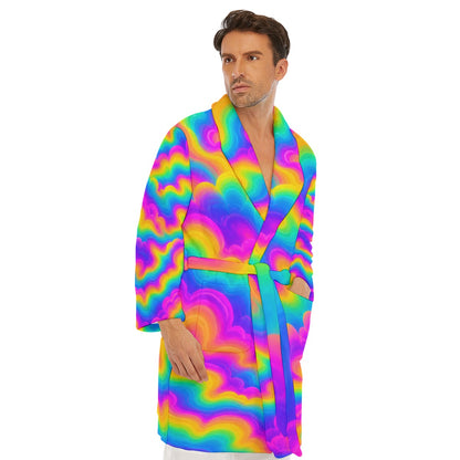 Men's Borg Fleece Robe