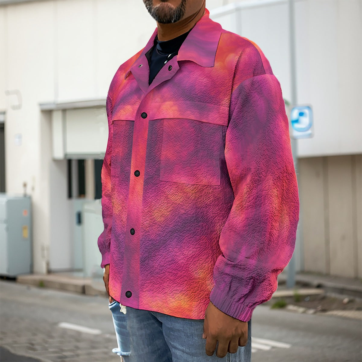 Men's Casual Lapel Jacket