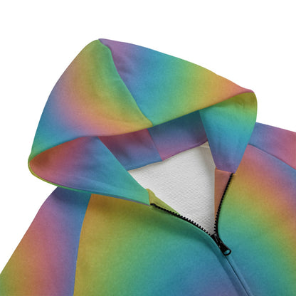 Unisex Kid's Zip Up Raglan Sleeve Hoodie | 310GSM Cotton