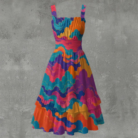 Women‘s Ruffle Hem Dress