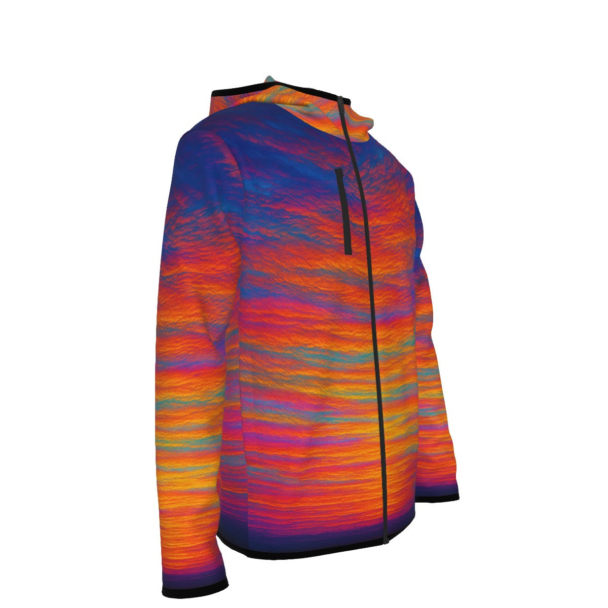 Men's Stylish Hoodie with Thumb Hole Design - view 4