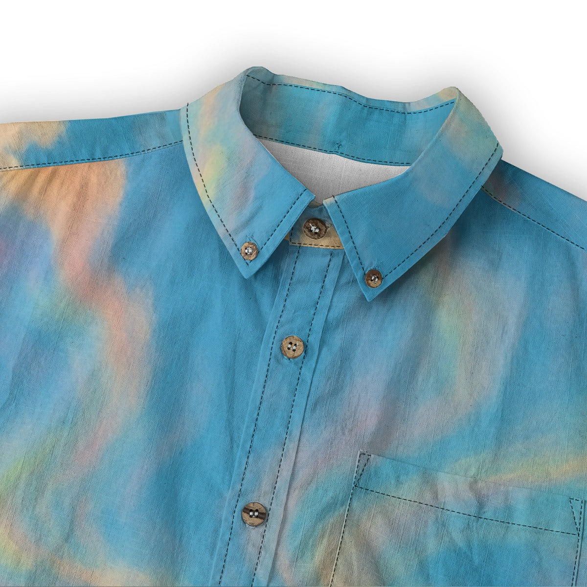 Men's Casual Lapel Long Sleeve Shirt|125GSM Cotton