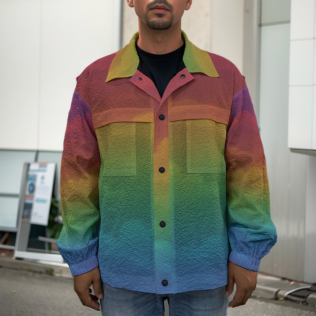 Men's Casual Lapel Jacket