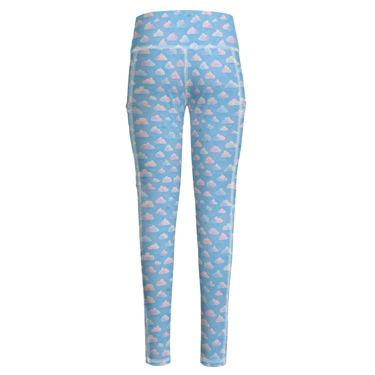 Functional Women's Yoga Leggings With Side Pockets|210GSM