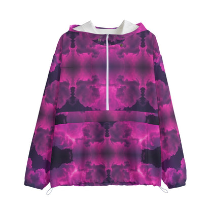 Unisex Pullover Jacket With Zipper Closure