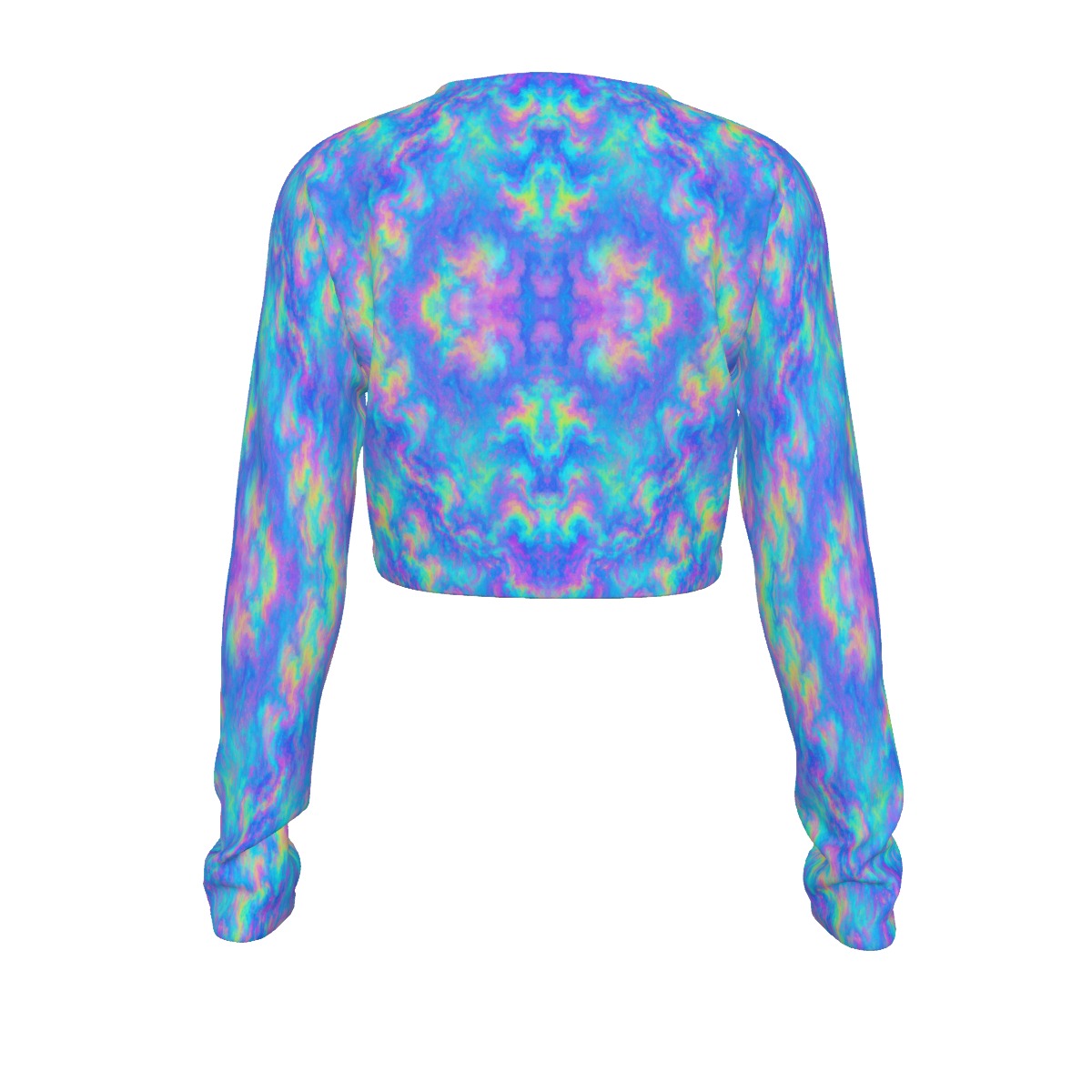 Women's Round Neck Crop Top T-Shirt