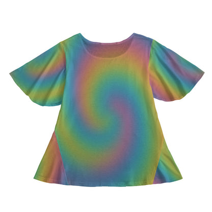 Women's Round Neck T-shirt With Short Sleeve