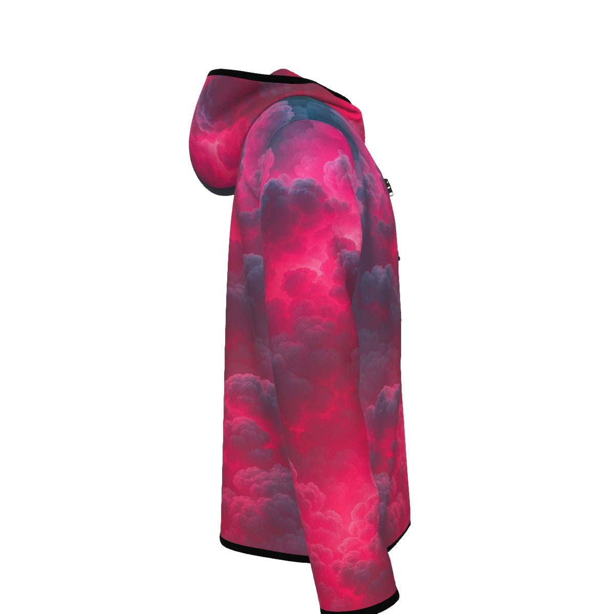 Men's Stylish Hoodie with Thumb Hole Design - view 3