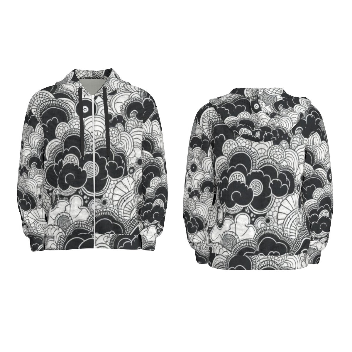 Unisex Zip Hooded Sweatshirt