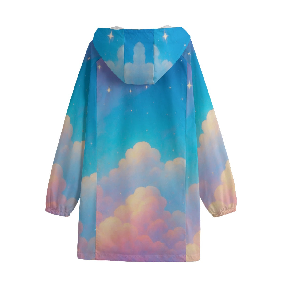 Unisex Windbreaker Long Jacket