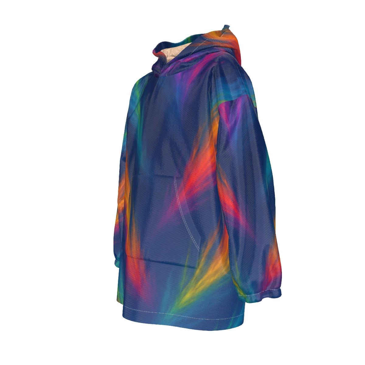 Unisex Kid's Sherpa Fleece Hoodie Blanket