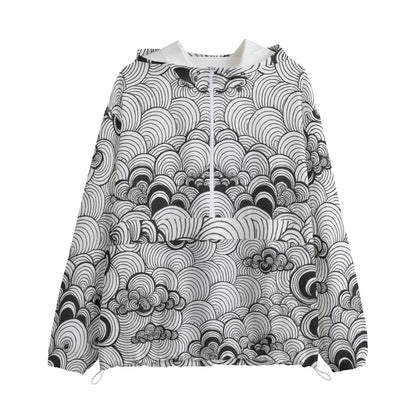 Unisex Pullover Jacket With Zipper Closure