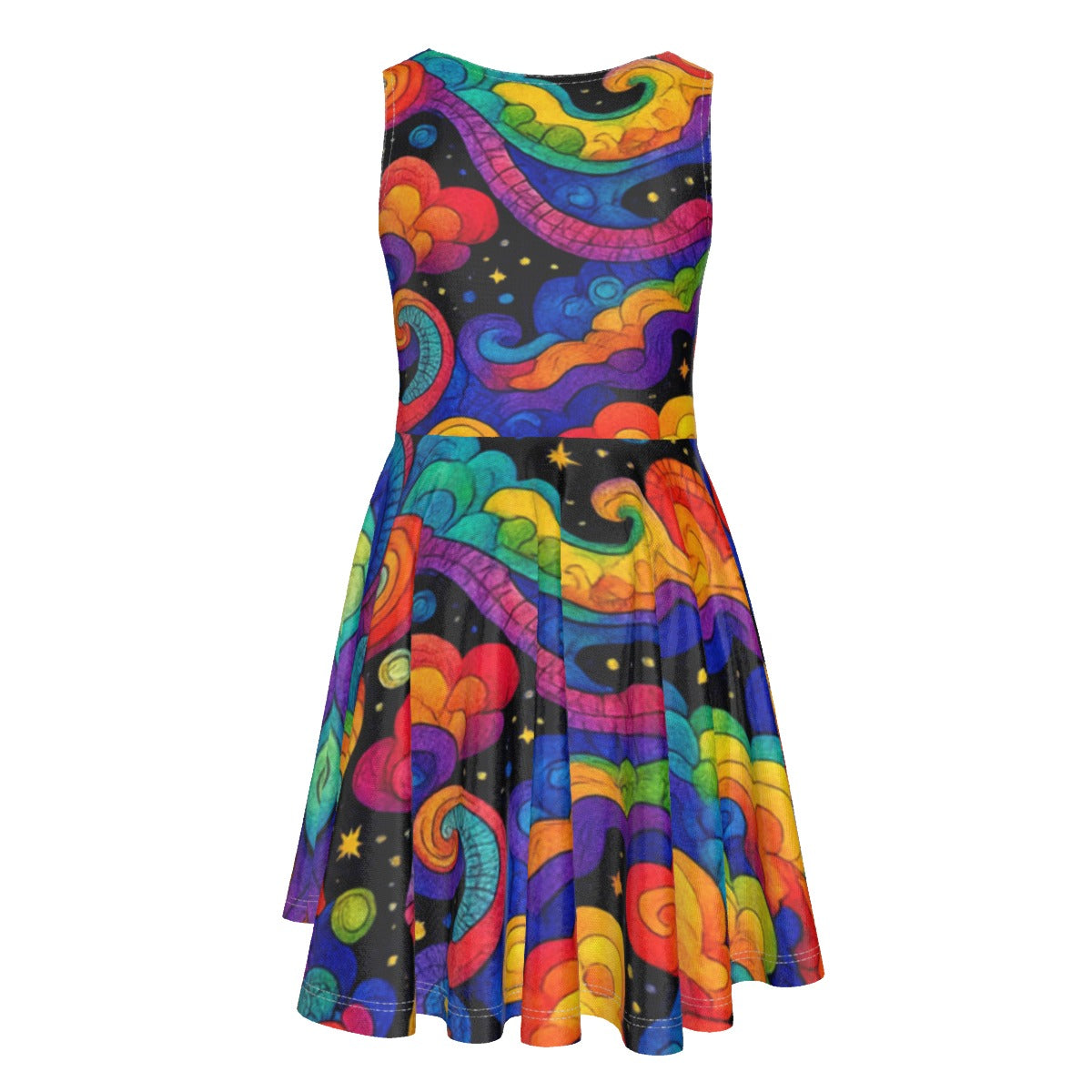 Unisex Kid's Sleeveless Vest Dress