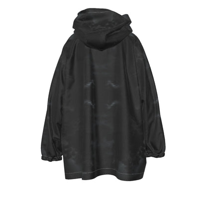 Unisex Kid's Sherpa Fleece Hoodie Blanket