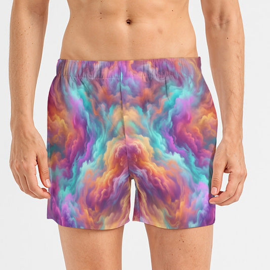 Men's Short Boxer Briefs|115GSM Cotton poplin