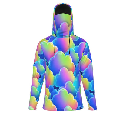 Men's Pullover Hoodie With Mask - view 1