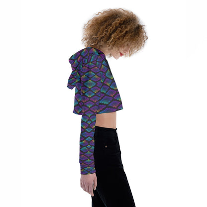 Women's Crop Top Hoodie